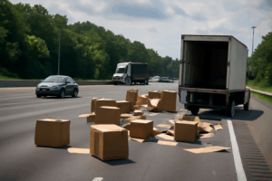 Truck Lost Its Load on I-85 in Greenville County – Preserving Evidence and Proving Fault in South Carolina