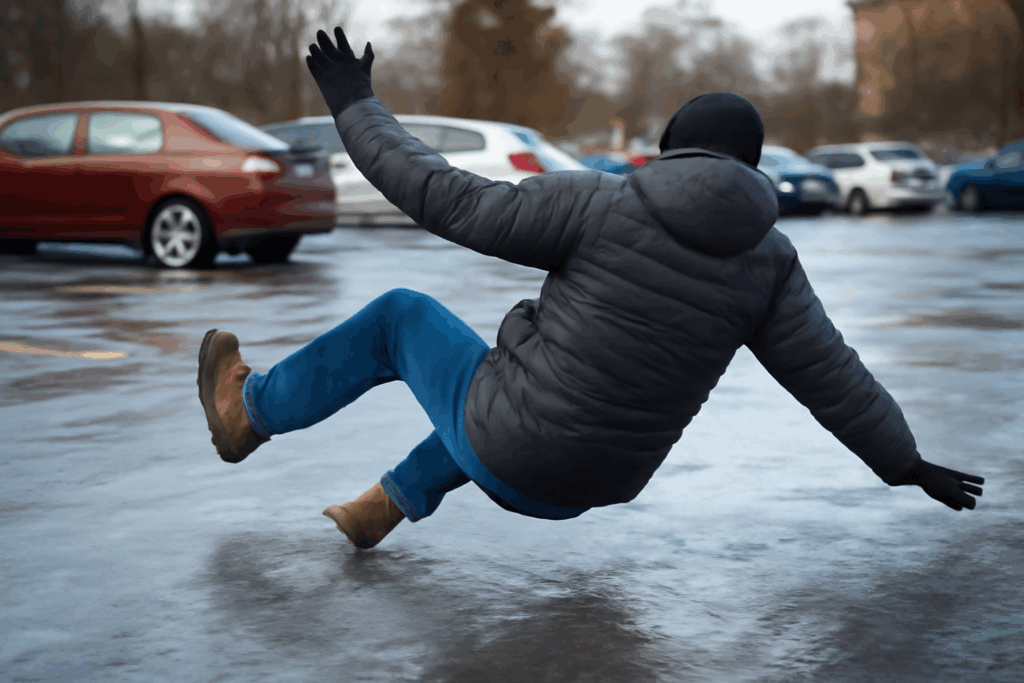 Who Is Liable When a Slip and Fall Happens on Ice in a South Carolina Parking Lot?