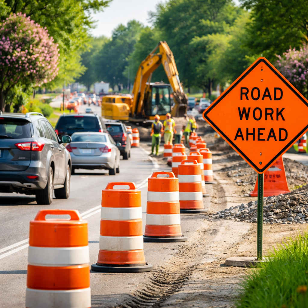 What Happens If You’re Hurt in a Spring Construction Zone Accident in Greenville, SC?