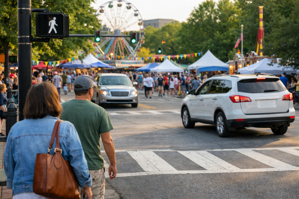 Who Is Liable for Pedestrian Accidents as Spring Events and Festivals Return in Greenville, SC