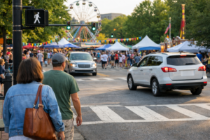 Who Is Liable for Pedestrian Accidents as Spring Events and Festivals Return in Greenville, SC