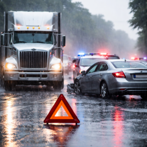 Why Rainy Spring Weather Leads to More Greenville Truck Accidents and Harder Insurance Disputes