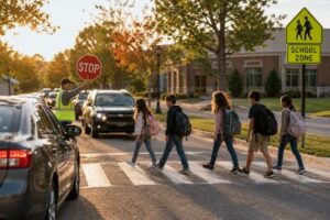 Greenville School Zone Accidents in Early Fall